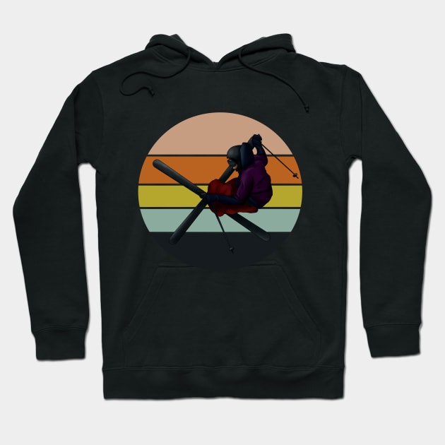 Cool ski jumper Hoodie by Markus Schnabel